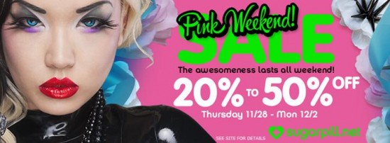 sugarpill black friday